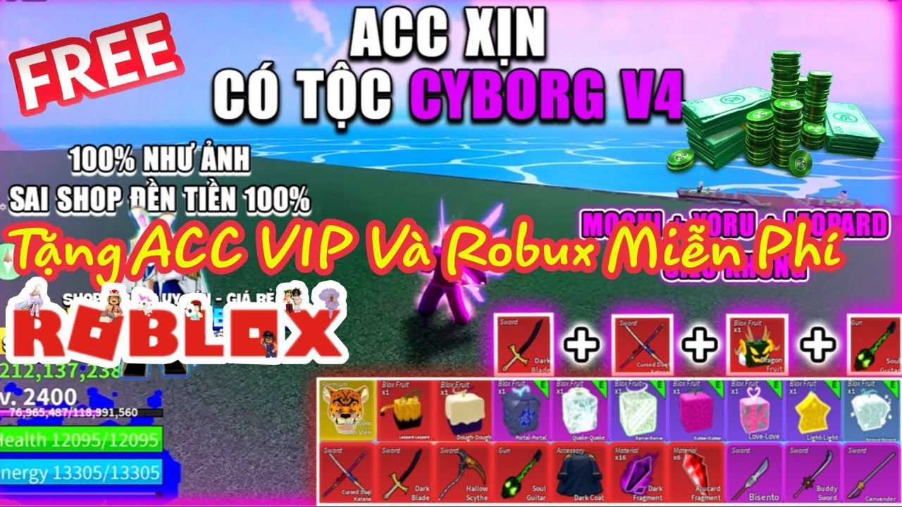 Code Roblox | Tặng ACC VIP Và Robux Miễn Phí Mới Nhất - Nhận Free Trái ...