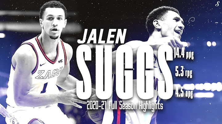 Jalen Suggs Gonzaga 2020-21 Full Season Highlights...