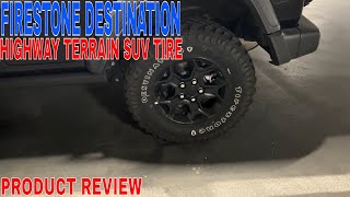 ✅  Firestone Destination LE3 Highway Terrain SUV Tire 245:60R18 105 H 🔴
