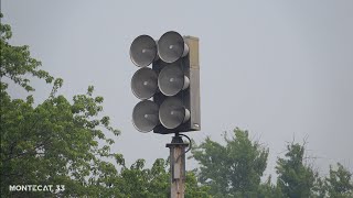 Federal Signal EOWS 612 Siren Test, Alert & Brief Reactivation, New Lisbon, WI