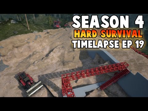 Timelapse of DAMNATION CUT !! - OUT OF ORE - Season 4 - HARD Survival EP-20 #outofore