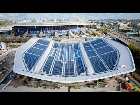 [INSTALLATION] Centre Aquatique, Saint-Denis, France, avec notre systme ROOF SOLAR.