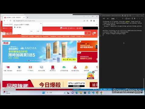 蝦皮自動化操作，產品整理，存入excel。