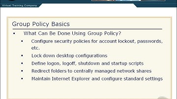 Group Policy Basics in Windows Server
