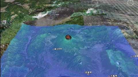 Google Earth -Smulation of sea level-