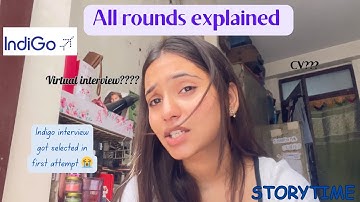 I got direct selection in indigo cabin crew interview | All rounds explained | #indigo #cabincrew