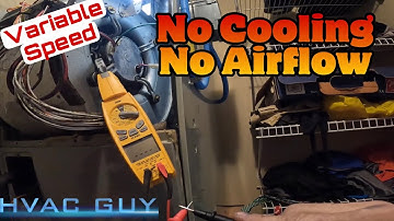 Diagnose van een Trane-ventilatormotor met variabele snelheid! #hvacguy #hvaclife