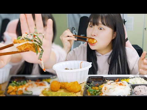 [왕쥬] 캠 바꿈🥰｜매콤바베큐돈가스, 냉모밀, <strong>통닭다리</strong>, 고추튀김, 치즈볼 - 혜화동 돈까스 극장