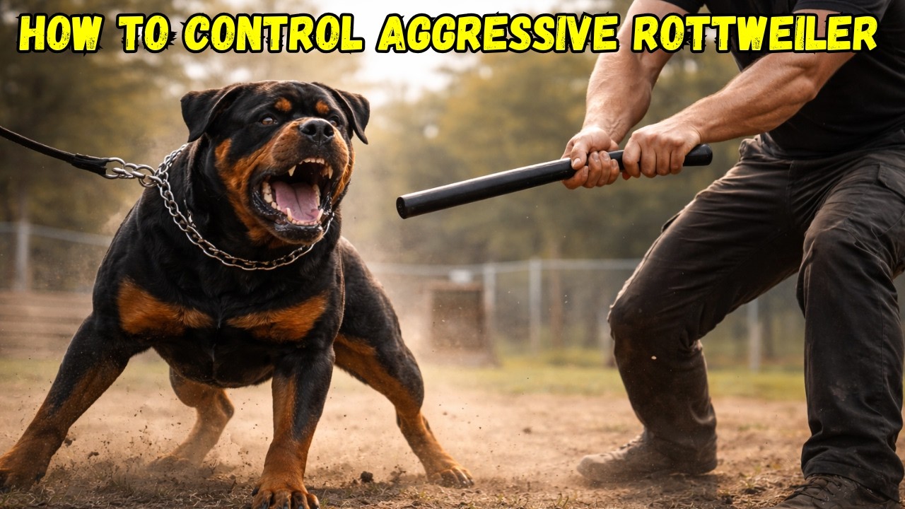 How to Control Aggressive Rottweiler Dog: A Practical Guide for Owners ...