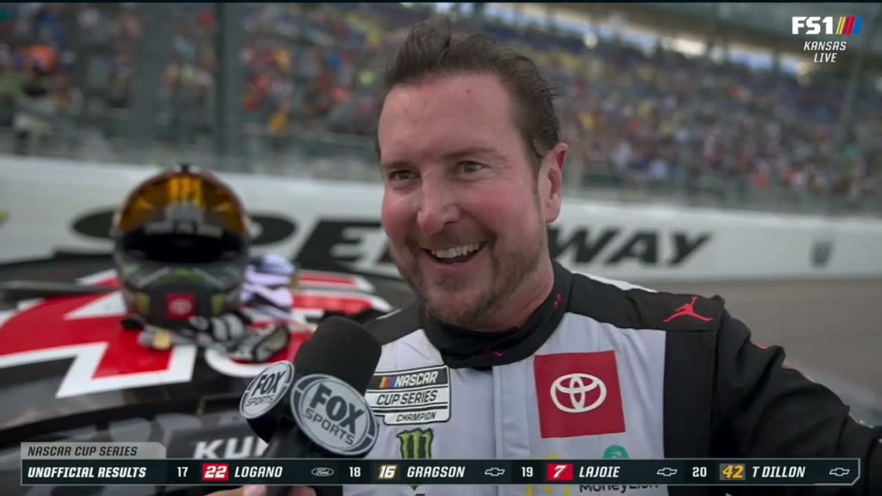 KURT BUSCH POST RACE INTERVIEW – 2022 ADVENTHEALTH 400 NASCAR CUP SERIES AT KANSAS