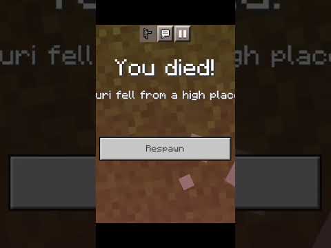 minecraft funny parkour #shorts