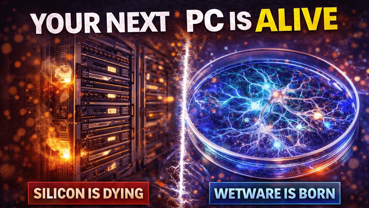 Your Next Computer Is Alive — The Wetware Revolution Has Begun - YouTube
