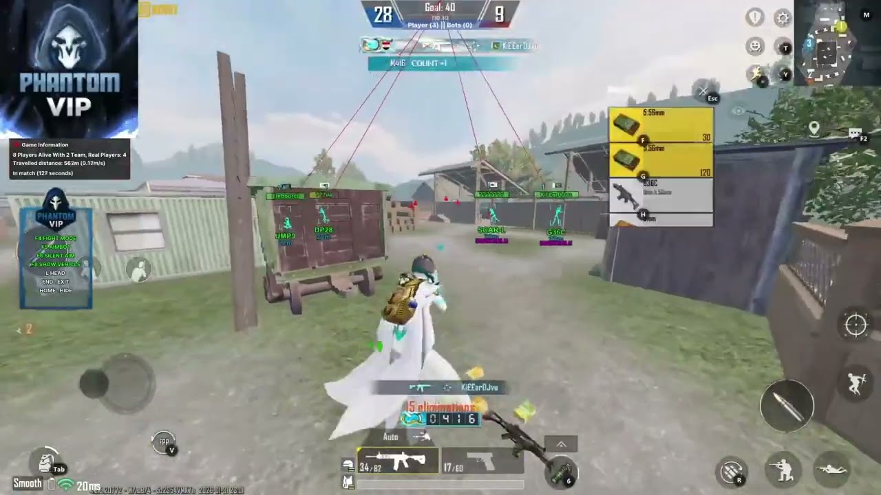 Phatnom hack for main accounts emulator bypass 4.1 gameloop ,nox, ldpalyer,mumu,memu,mobile safe100%