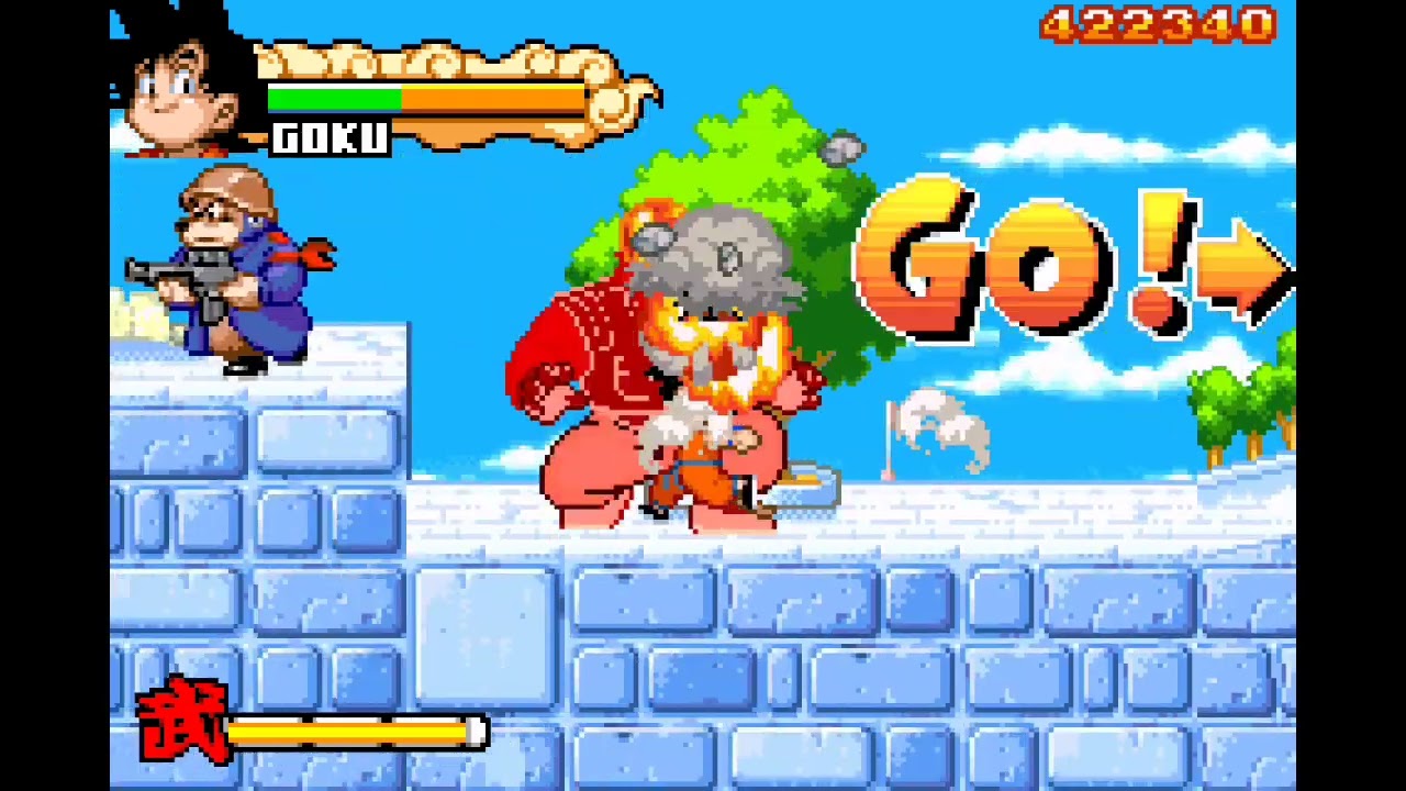 Dragon ball adventure obliger de perdre une vie pour obtenir un bonus gba Europe @cednationalbrut