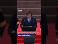 Milei te toma por bolud*: "Tenemos que seguir el camino de San Martín"