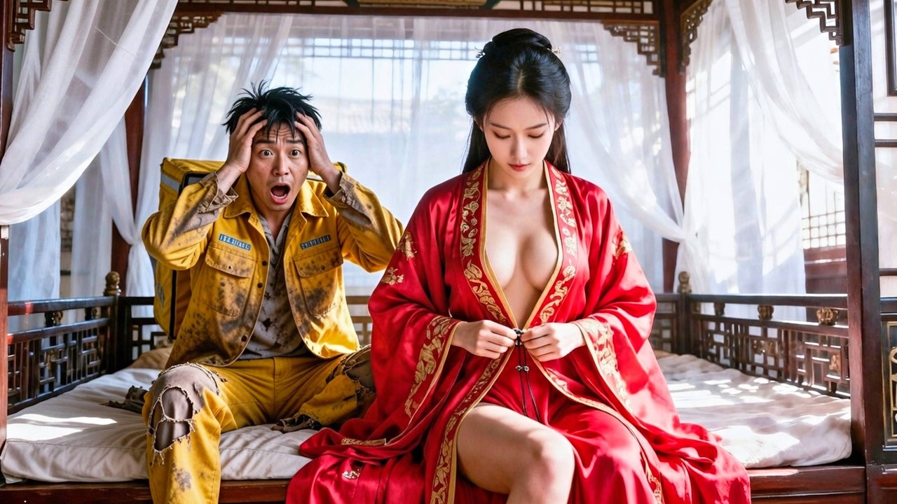 Viajó a la Antigüedad; con armas modernas ayuda a la emperatriz a unificar; ella suplica una noche.