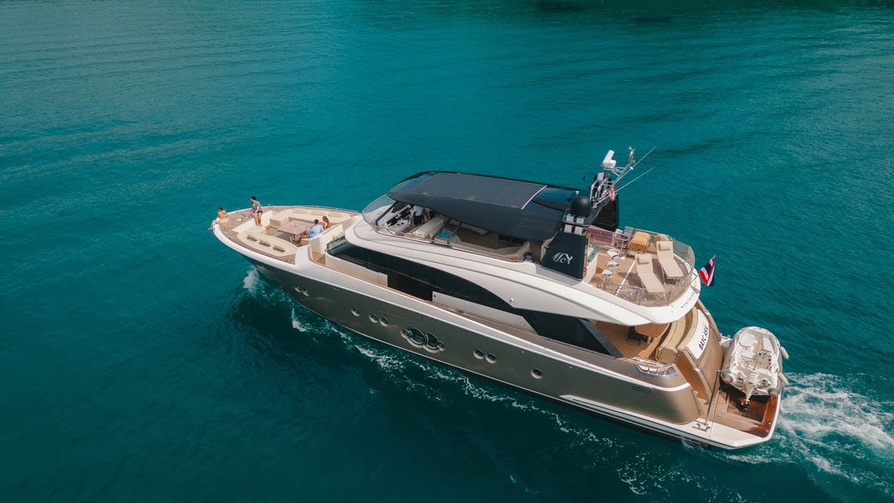MCY 86 Motor Yacht "BAYC ASIA" – Luxury Yacht Charters in Phuket