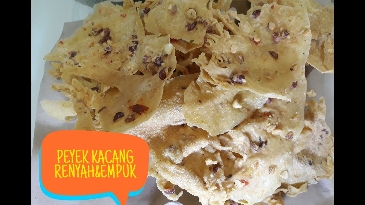 Resep Peyek Renyah Empuk Anti Keras Belanja Bahan 23rb Jadi 3 Toples Youtube