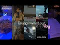 I took myself out ꨄ | Solo date | Vlog