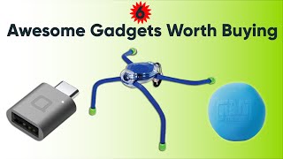 Tech Gadgets That Are Worth Buying || Buglit LED Mirco Flashlight || Giant Stress Ball ||