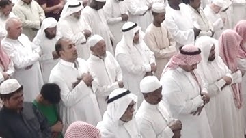 تلاوة للشيخ / أحمد بن علي الحذيفي من سورة المائدة من صلاة التراويح 5-9-1436