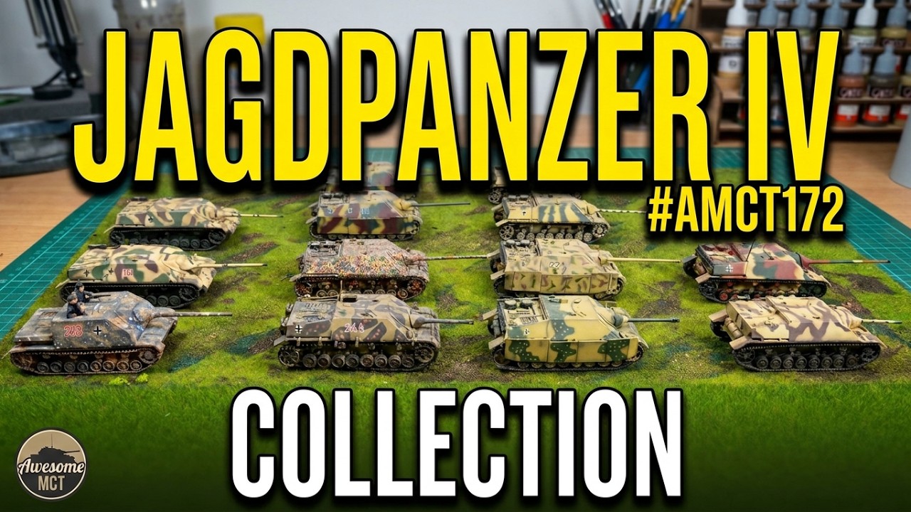 💥🔥🪖 1/72 WW2 German Tank Destroyer Jagdpanzer IV collection