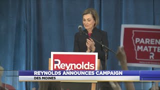 Iowa Governor Kim Reynolds Announces Re-election Campaign