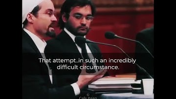 I was on an Aeroplane and Saw this Lady | Heartbreaking story ~ Shaykh Hamza Yusuf