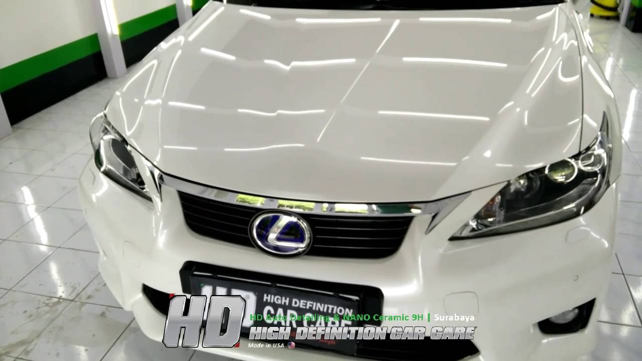 Laminating Mobil Surabaya HD Nano Ceramic 9H Coating Lexus CT200H