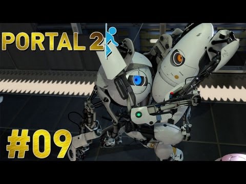 Portal 2 Co-Op #09 Zusammenprall zweier Urgewalten! - Portal 2 Co-Op Let's Play