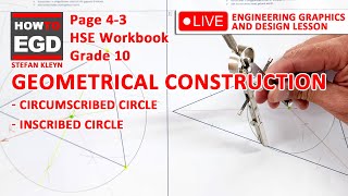 EASIEST WAY to CIRCUMSRIBE a circle - HSE | Page 4-3 | Grade 10