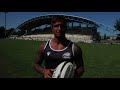 L'ala delle Zebre Pierre Bruno sogna una stagione da protagonista