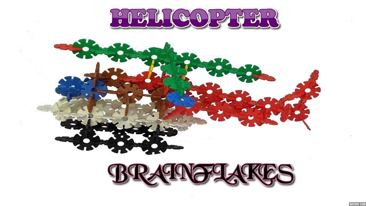 Brain Flakes Helicopter | Kids creative activities at home | Kids fun and play