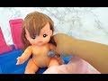 Fireworks festival, bathing &amp; shampoo toys, Pudding eating  toy dolls