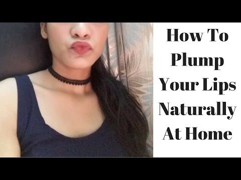 How To Plump Your Lips Naturally At Home || Get Fuller lips In 5 Minutes