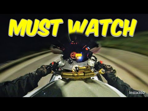 GSXR 1000 RAW SOUND 🤯🤯🤯[Crazy night Ride]