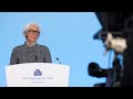 Inflation Risks Tilted to the Upside, ECB's Lagarde Says