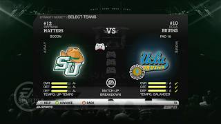 NCAA Basketball 10 Dynasty: #12 Stetson vs #10 UCLA | Full Gameplay