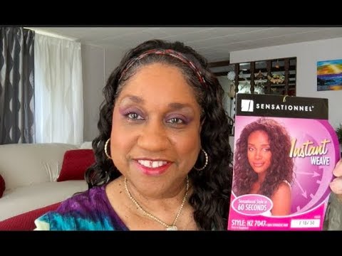 sensationnel half wig 7047