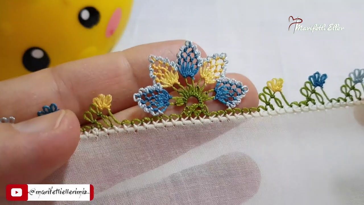 Dehşet Güzelliğiyle Büyüleyecek İğne Oyası Modelinin Yapılışı | 890. Model