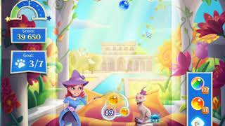 Bubble Witch 2 Saga Level 2116 with no booster & 6 bubbles left