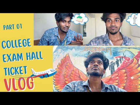 Last Sem Exam ku hall ticket vangita ga 🤩 / College Vlog part 01 / Akash Gowra