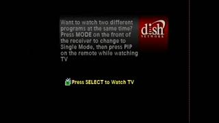 Dish Floating Screen (December 16, 2007)
