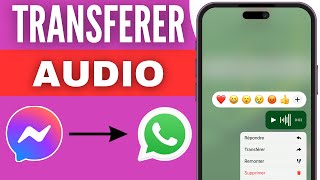 Comment Transférer Un Audio De Messenger À Whatsapp ( Super Facile ) screenshot 2