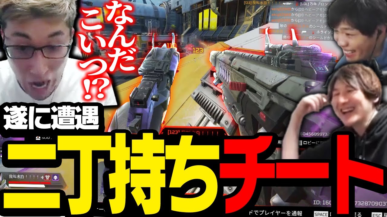 巷を騒がせてる「二丁持ちチート」に遭遇したスタヌ【ApexLegends】