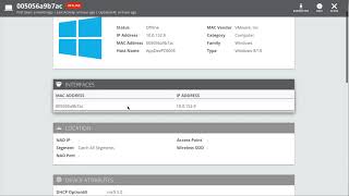 ClearPass Device Insight - Demo screenshot 4