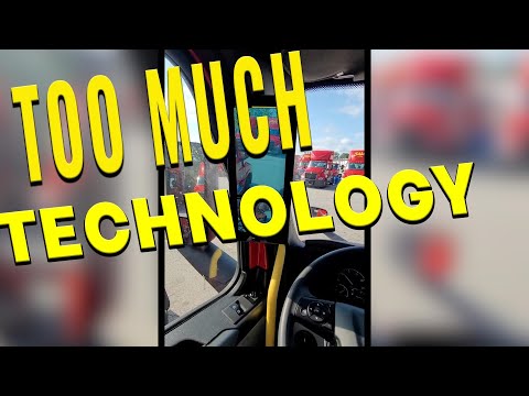 Too Much Technology Inside Saia Truck |  Public Interview