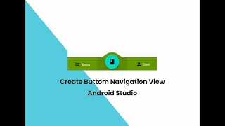 Create Bottom Navigation View with Library in Android Studio