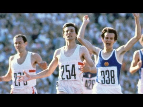 Seb Coe Beats Steve Ovett To Win 1500m Gold  - Moscow 1980 Olympics