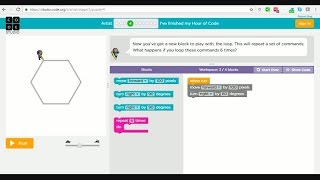 Hour of Code - Artist - Level 4